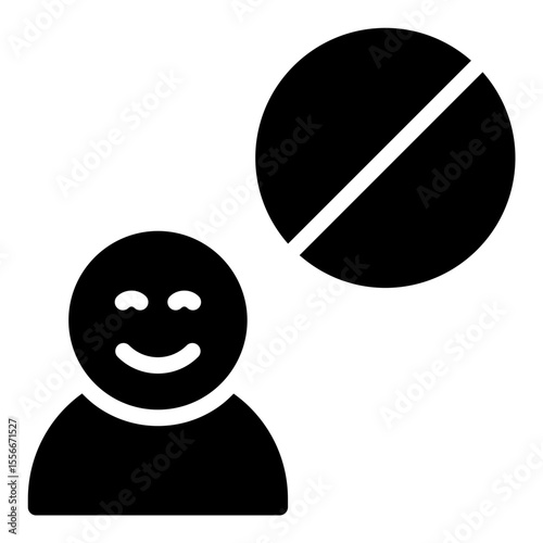 block user solid icon	
