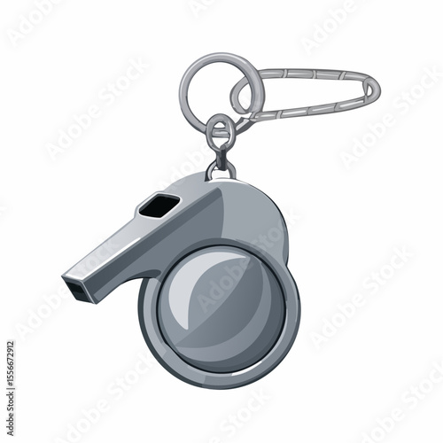 A whistle keychain shaped like a small animal
