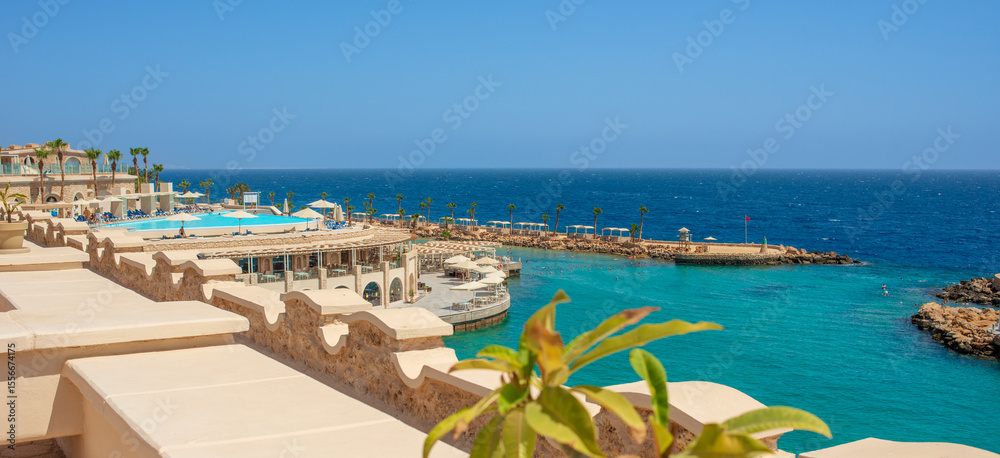 Obraz premium beautiful views of sunny egypt sahl hasheesh hurghada for background