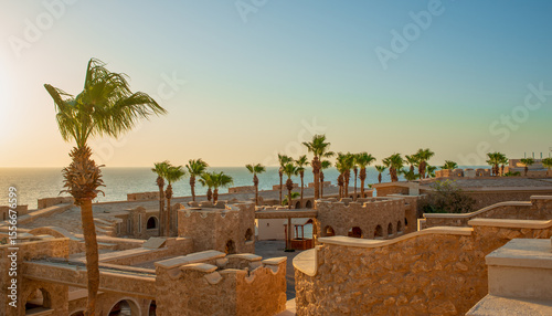 Foto beautiful views of sunny egypt sahl hasheesh hurghada for background