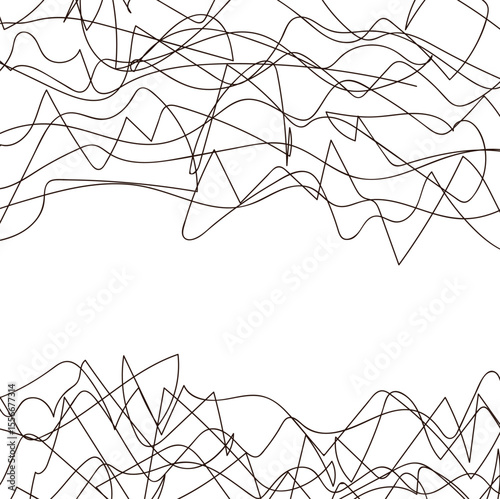 Simulation of radio waves or other radiation in the form of confusing visual wavy noise.
