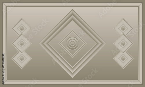 Wall painting design vector background