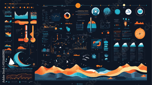 Energy Types Infographics Generation Solar