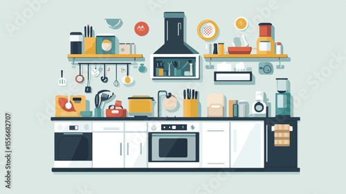 Modern Extractor Kitchen Appliance Technology Element