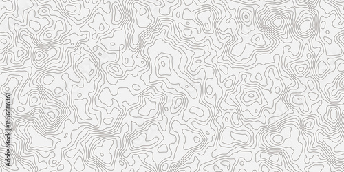  topographic map with contour lines creating a seamless pattern showcasing elevation and terrain details for showcasing elevation for design use visually engaging and modern illustration.