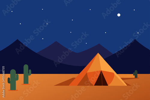 landscape with pyramids