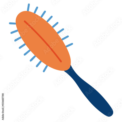 vector illustration of a brush for cleaning