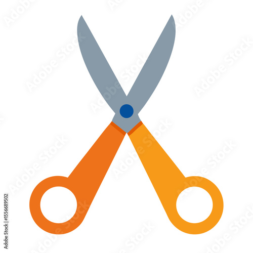 scissors isolated on white background