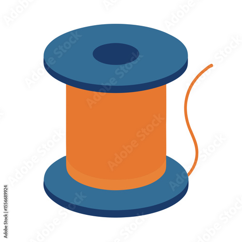 sewing thread and needle