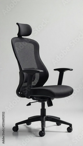 Modern Ergonomic Office Chair Comfortable Seating for Peak Productivity at Home or Work.  Stylish, Adjustable Design Promotes Excellent Posture and Well-being with High-Quality Materials.