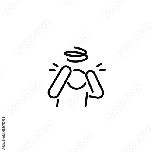 Emotional breakdown icon