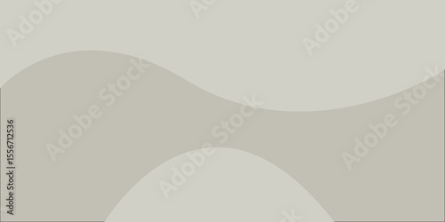 White paper background with colourful abstract waves and smooth vector design