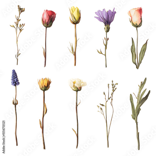 collection of flowers