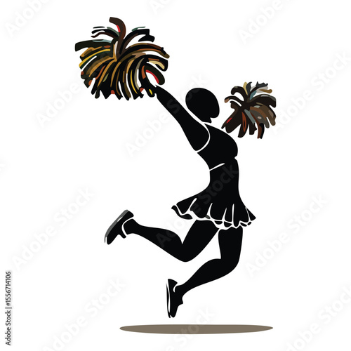 Cheerleader Celebrating Icon
