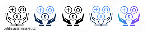 Employee Benefits multiple icon