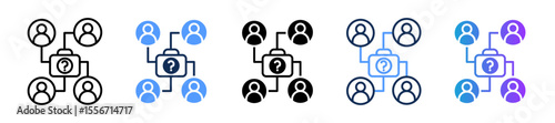 Job Position multiple icon