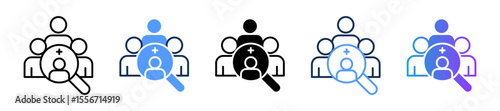 Screening multiple icon