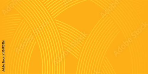 Pasta background, spaghetti abstract geometric pattern. Macaroni yellow poster. Wavy abstract pattern.