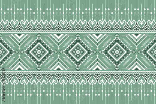 Geometric ethnic pattern design