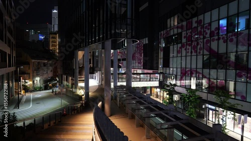 渋谷サクラステージ　夜景　2025年6月