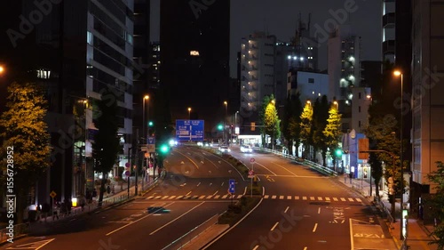 国道１号線　夜景