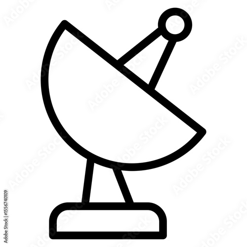 Signal antena in vector illustration