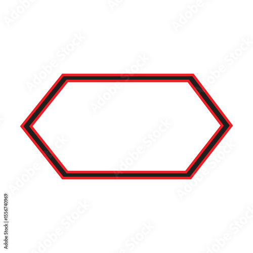Iranian art design isolated transparent, Swirl twirl line Eslimi Tazhib Frame template design. Vector illustration. 