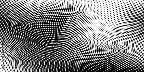 grunge Halftone white and black dots pattern and black gradient grunge texture background. Dotted line comic sport style vector illustration