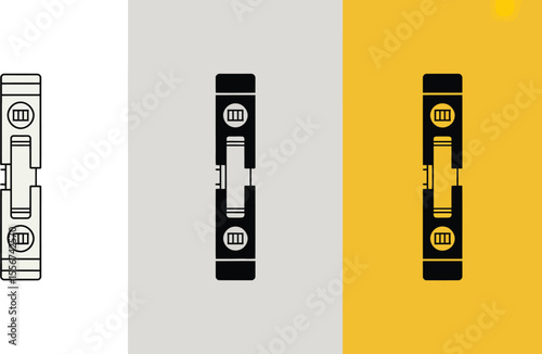 Find the best spirit level tool for perfect alignment and leveling in construction and home improvement projects editable vector illustration with png format