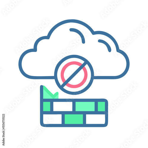 Restricted cloud access behind firewall, security and restrictions