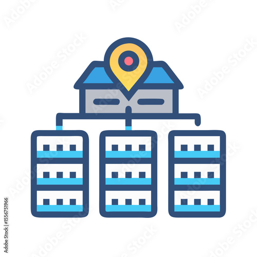 Decentralized Data Storage Network with Location Tracking Concept