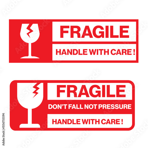 fragile label