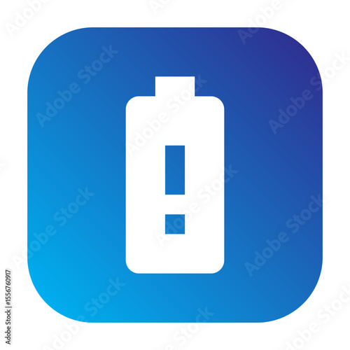 Battery alert icon representing battery alert functionality on mobile devices.