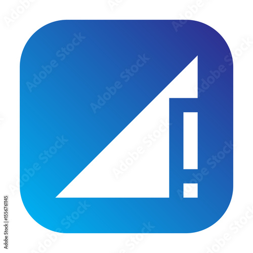 Signal alert icon representing signal alert functionality on mobile devices.