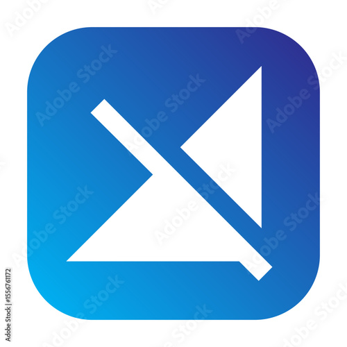 Signal disable icon representing signal disable functionality on mobile devices.