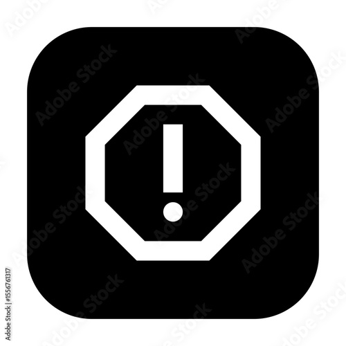 Line icon for reporting an issue, error, or inappropriate content.