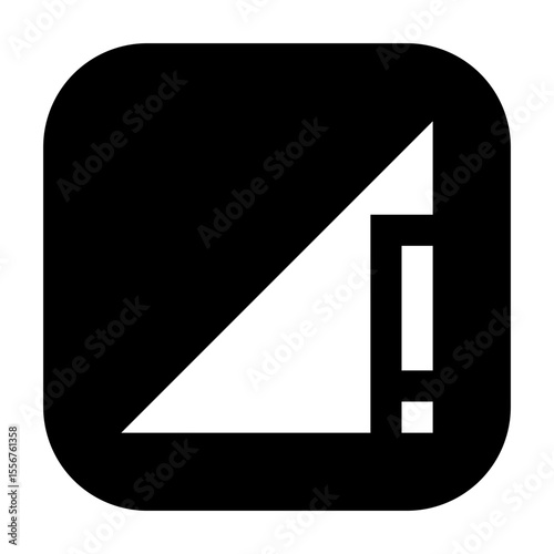 Signal alert icon representing signal alert functionality on mobile devices.