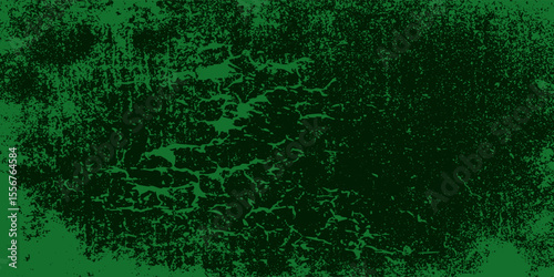 Green grunge background with space for text. eps 10