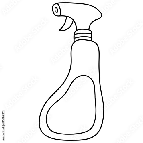 spray bottle vector icon