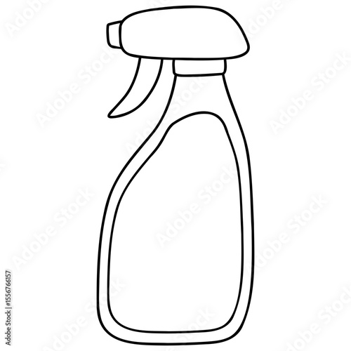 bottle sprayer vector icon