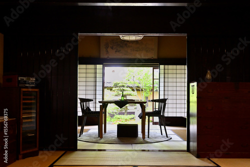 和風建築の居間