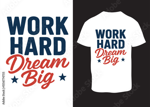 T shirt design concept with vintage typography and fashion vector illustration for clothing print template