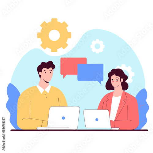 Creative team working in a business office meeting environment, focusing on strategic goals, leadership collaboration, and collective innovation for corporate success