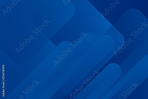 Abstract blue background with glowing geometric lines. Modern blue gradient square shape design. Futuristic technology concept. Suit for brochure, corporate, website, banner, cover modern
