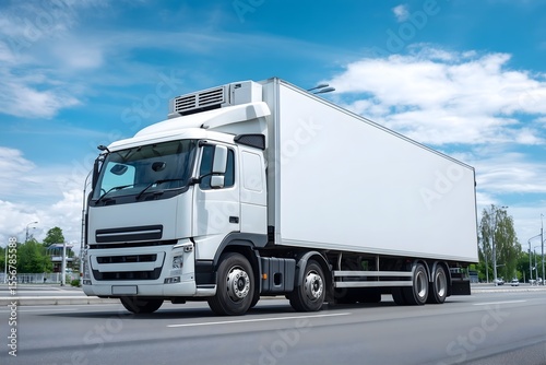 Refrigerated delivery truck cold storage transport vehicle
