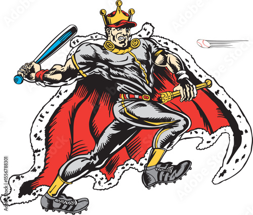 vector illustration of a warrior