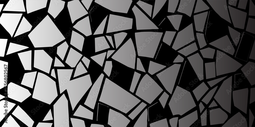 black white brush pattern banner car sticker sporty lines abstract black white color combination grunge brush pattern modern motorsport racing design