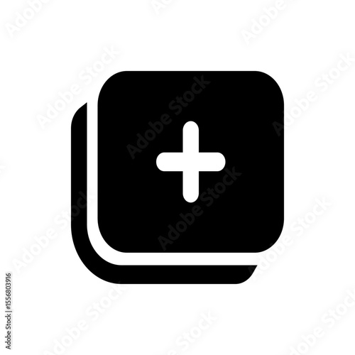 White letter p inside a black circle creating a simple graphic design for parking or other designations