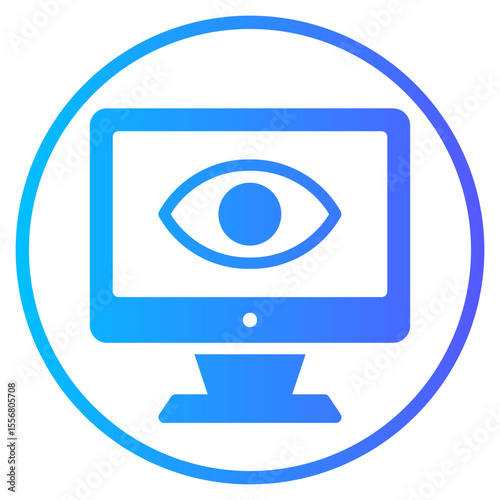 monitoring gradient icon