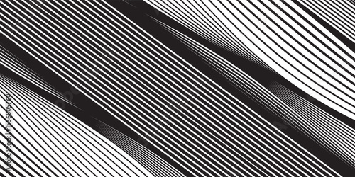 Line halftone gradation texture. Fading horizontal stripe gradient background. modern eps 10